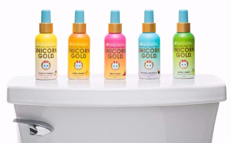 Unicorn Gold Potty Spray with.