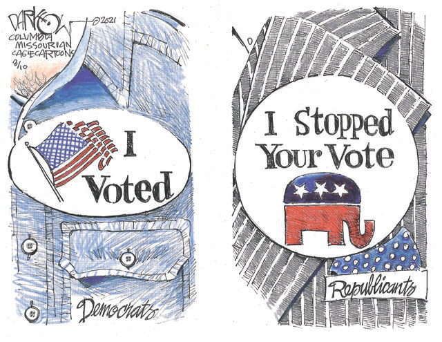 VOTE-SUPPRESSION-REPUBLICANS-VOTER-I-VOTED-STICKER-DEMOCRATS