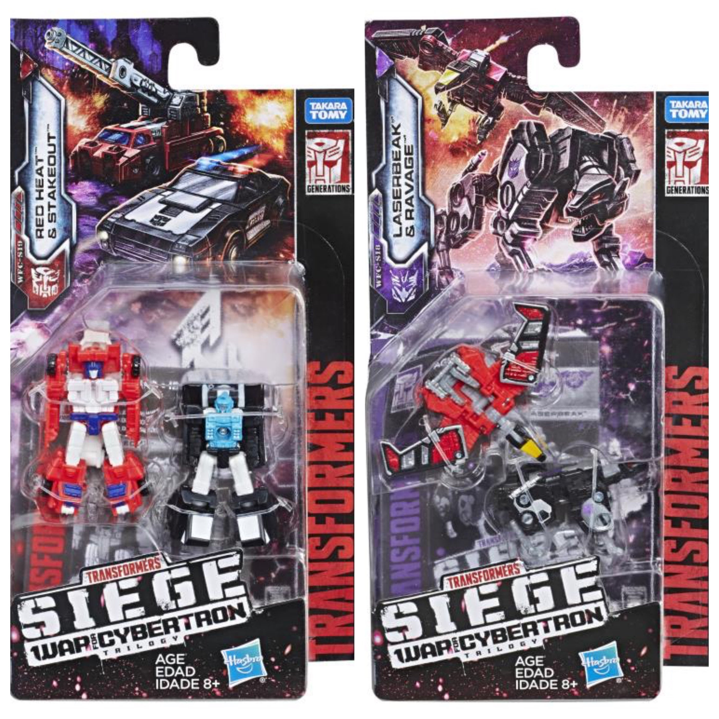 Image of Transformers Generations Siege Micromasters Wave 2 - Set of 2