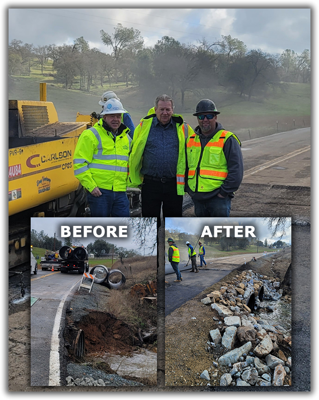Latrobe Road Before And After