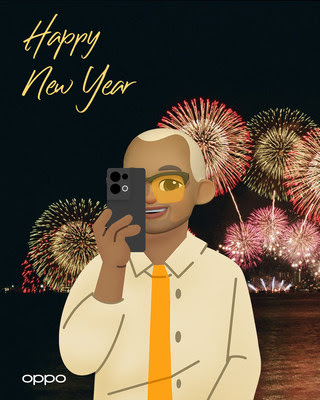 Capture New Year Festivities using Camera Technology Years Ahead with OPPO’s Self-designed Imaging NPU, MariSilicon X