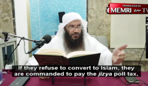 Muslim cleric: “Offensive Jihad means attacking infidels in order to conquer their countries and bring them into the fold of Islam”
