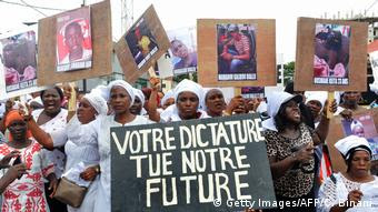 Manifestations en 2019 à Conakry contre Alpha Condé (Getty Images/AFP/C. Binani)
