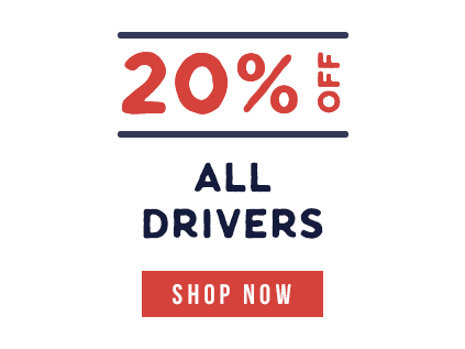 20% off All Drivers