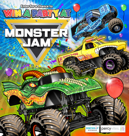 Monster Jam Party Giveaway by.
