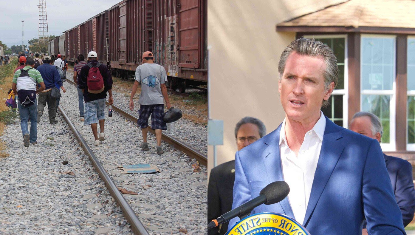 Migrants Decline Newsom’s Offer Of Asylum In CA Since They Just Came From A Collapsing Communist Hellhole With No Electricity