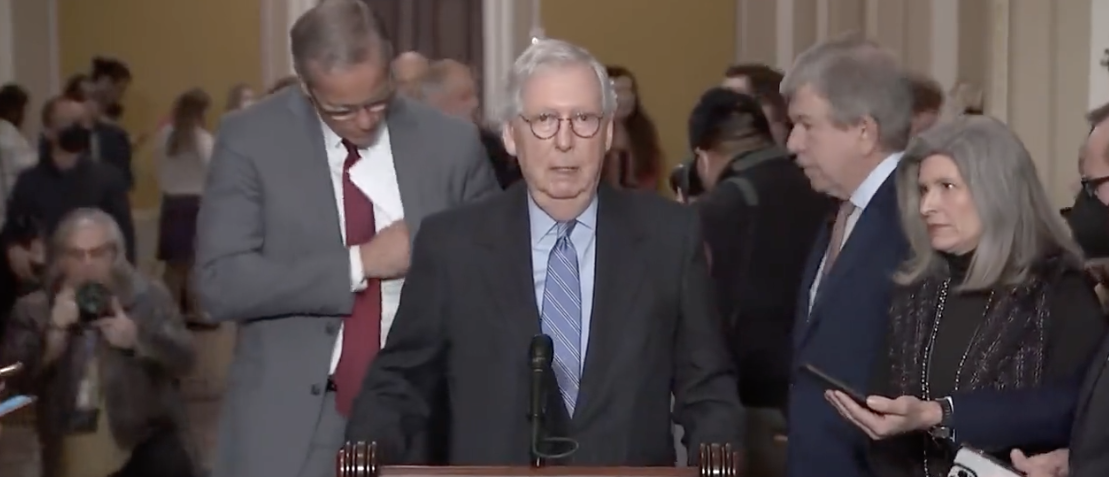 McConnell Takes Jab At Trump, Says It’s ‘Highly Unlikely’ He’ll Be Elected Again