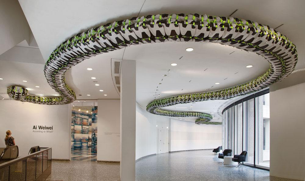 Image result for ai weiwei children's backpacks, toronto, AGO