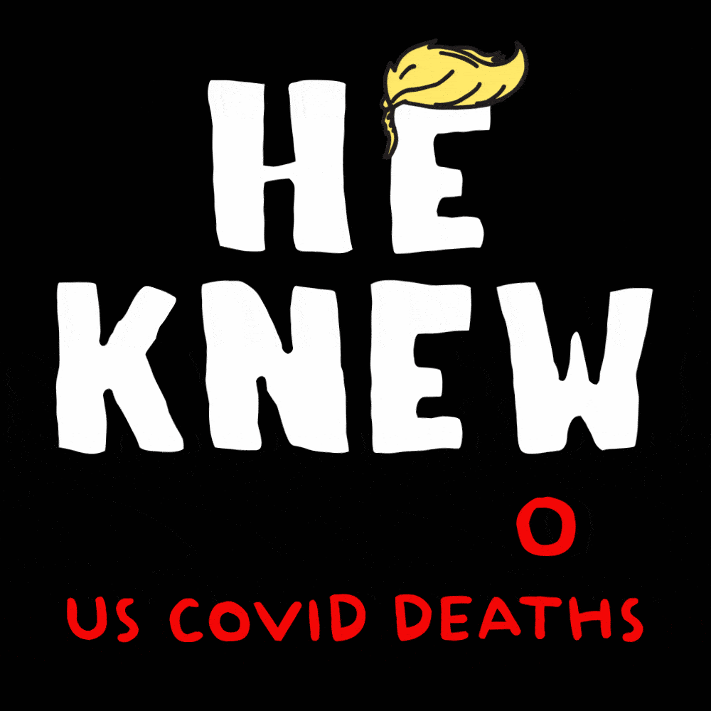 He knew. And now 200,000 are dead.