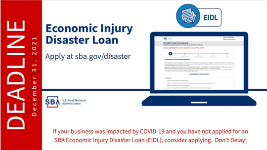 EIDL Deadline
