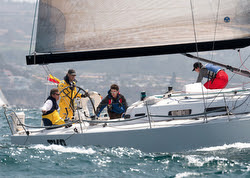 J/122 sailing Newport to Ensenada Race