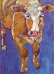 Cow 29...The Boss - Posted on Sunday, January 18, 2015 by Jean Delaney