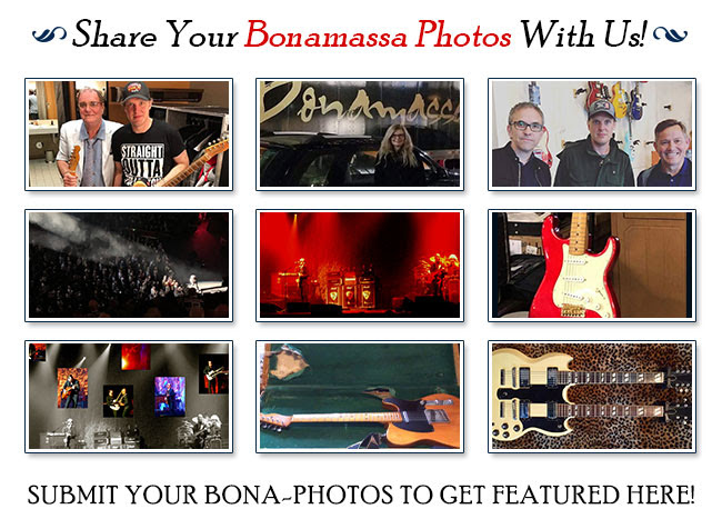 Share Joe Bonamassa's Official Newsletter on Facebook! Click Here