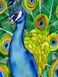 Peacock Whimsy - Posted on Tuesday, January 13, 2015 by Heather Torres