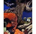 Mushroom People original collage art surreal fantasy by Linda Apple - Posted on Thursday, February 19, 2015 by Linda Apple