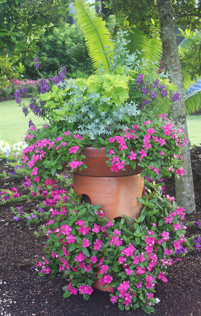 DESIGNING GORGEOUS CONTAINER GARDENS 4-Repurpose-Pots