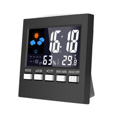 Loskii DC-001 Digital Temperature Humidity Alarm Clocks