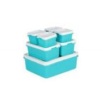  Food & Storage Containers Lunch Box - Set of 7