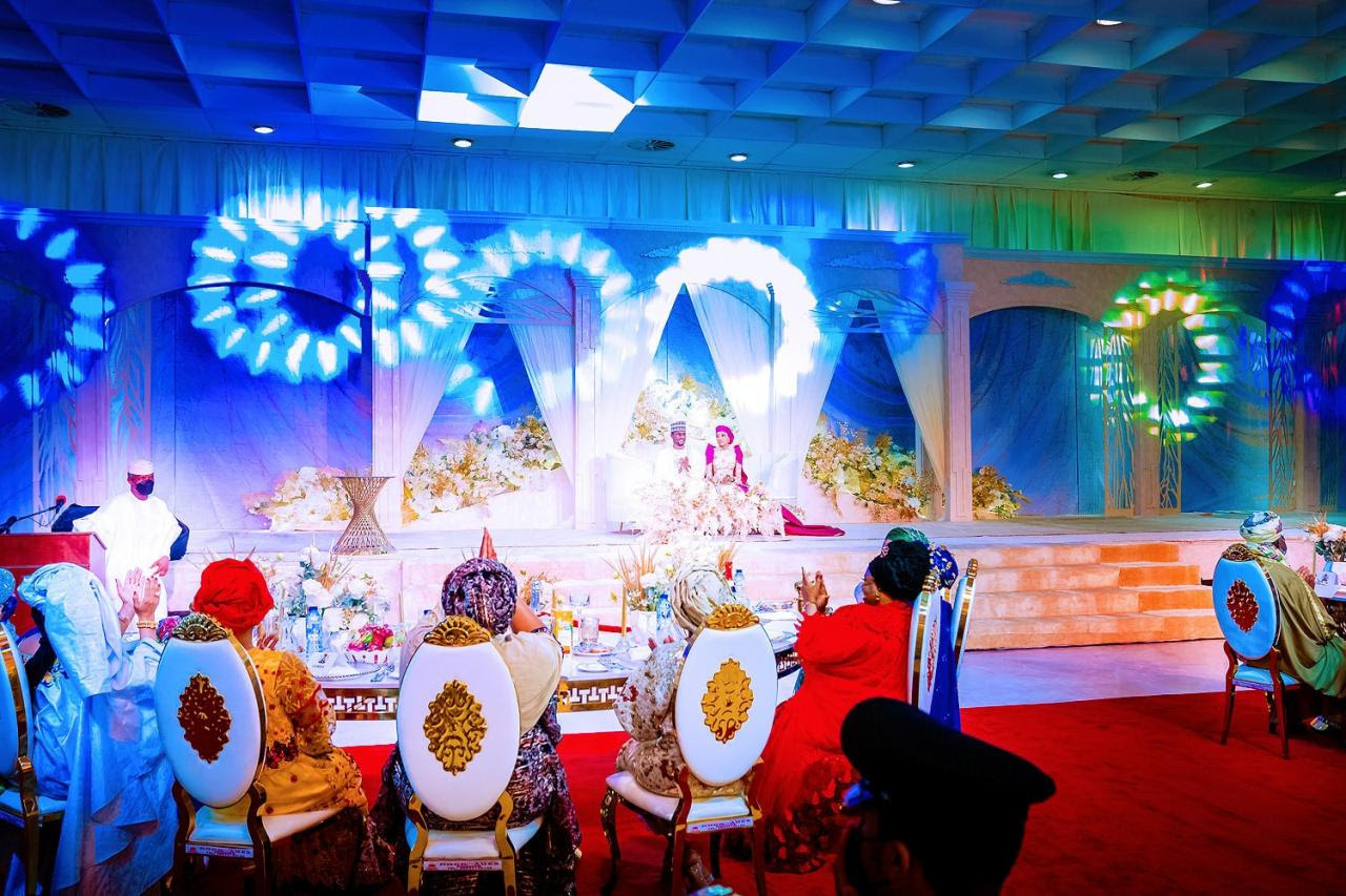 Buhari, Osinbajo, others at Yusuf and Zahra
