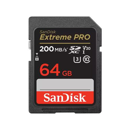 SanDisk 64GB Extreme PRO UHS-I U3 SDXC Memory Card