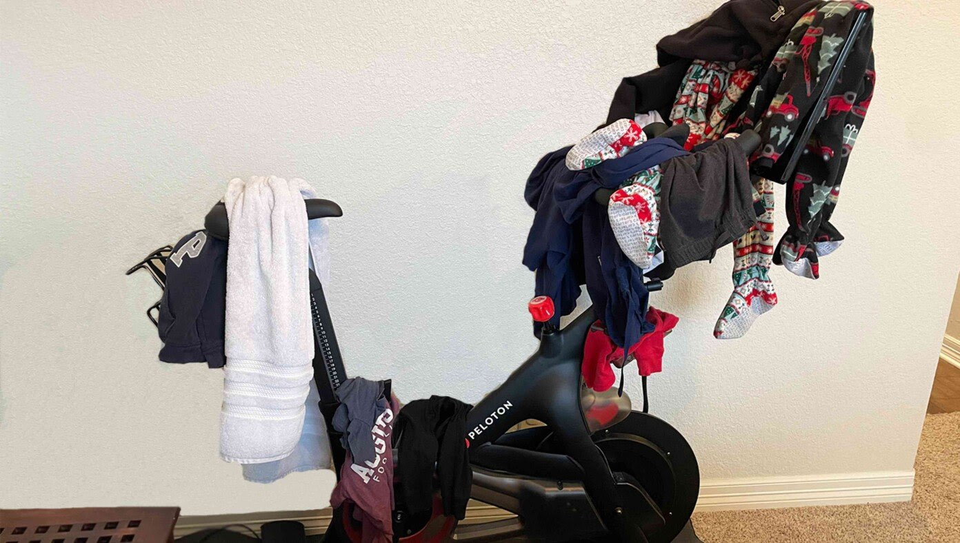 Peloton Unveils $500 Bike-Shaped Laundry Rack