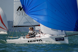 J/70 Under 25 winner- Musto!