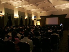 Screening of Dhamma Society's Tipitaka Documentary for 1st yr Sport Science Students at Chulalongkorn Univ 2003