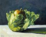 Oil Painting: Wrapped Pear - Posted on Monday, January 5, 2015 by Deb Anderson