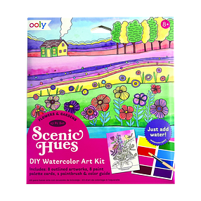 Scenic Hues DIY Watercolor Art Kit
