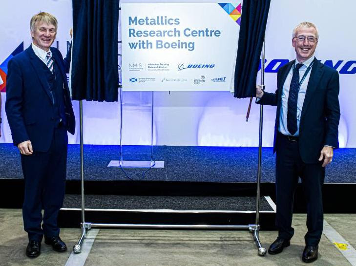 New Boeing research centre opens in Scotland