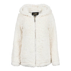 Madden Girl Women's Sherpa Zip Up Jacket