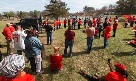 Protest against abuse at Edna Mahan Correctional Facility for Women