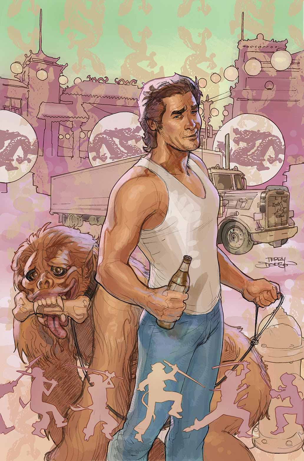 BIG TROUBLE IN LITTLE CHINA #1 Cover D by Terry Dodson