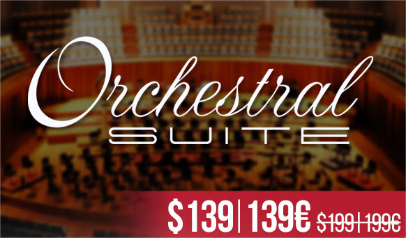 Get lucky this Friday 13th - 30% off on Orchestral Suite!