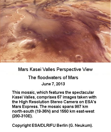 Flood waters on Mars -1