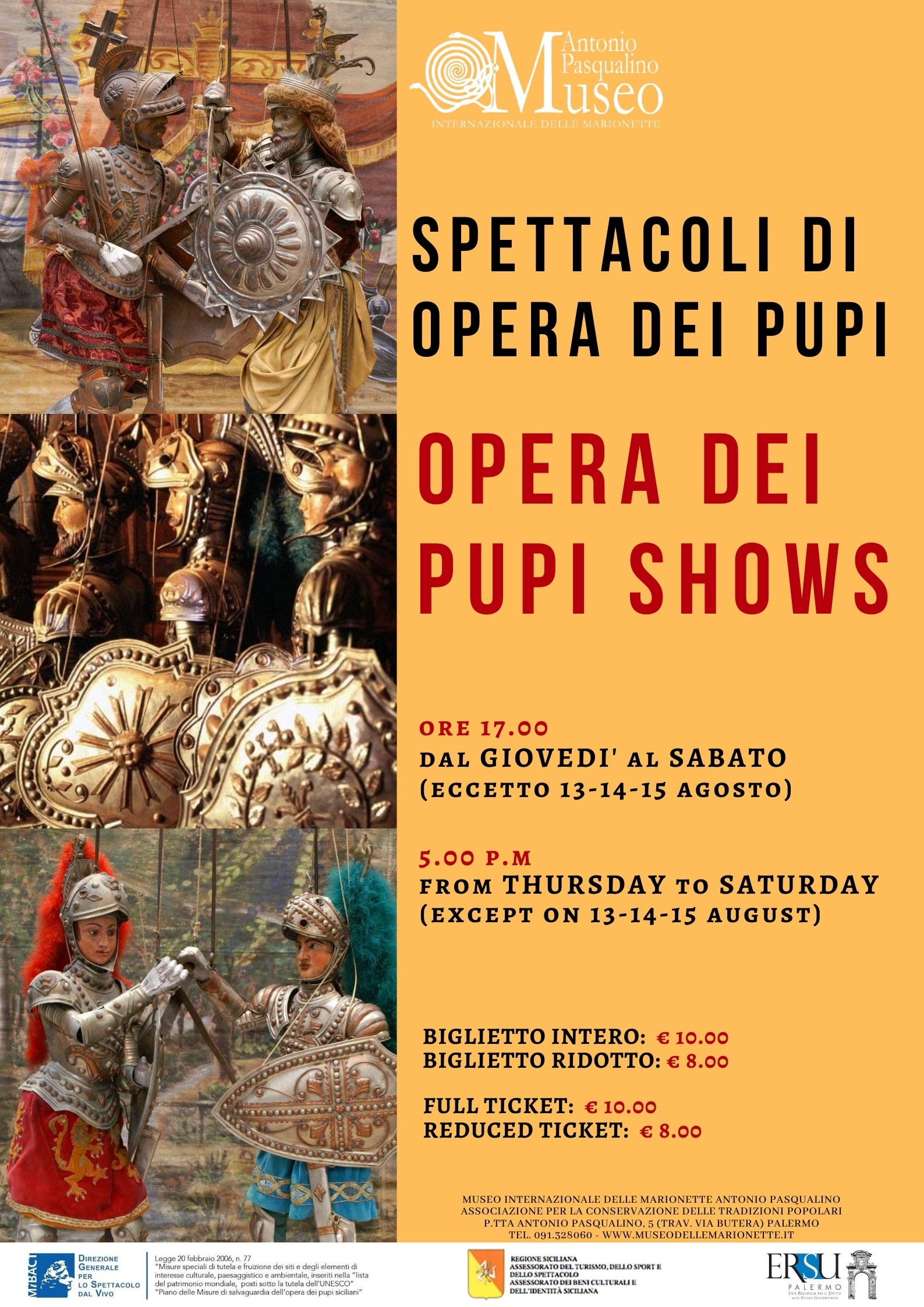 Agosto2020 Spettacolo
Opera Pupi