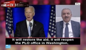 ‘Palestinian’ PM says Biden’s handlers told him they’d restore aid, reopen PLO office in DC, open US consulate