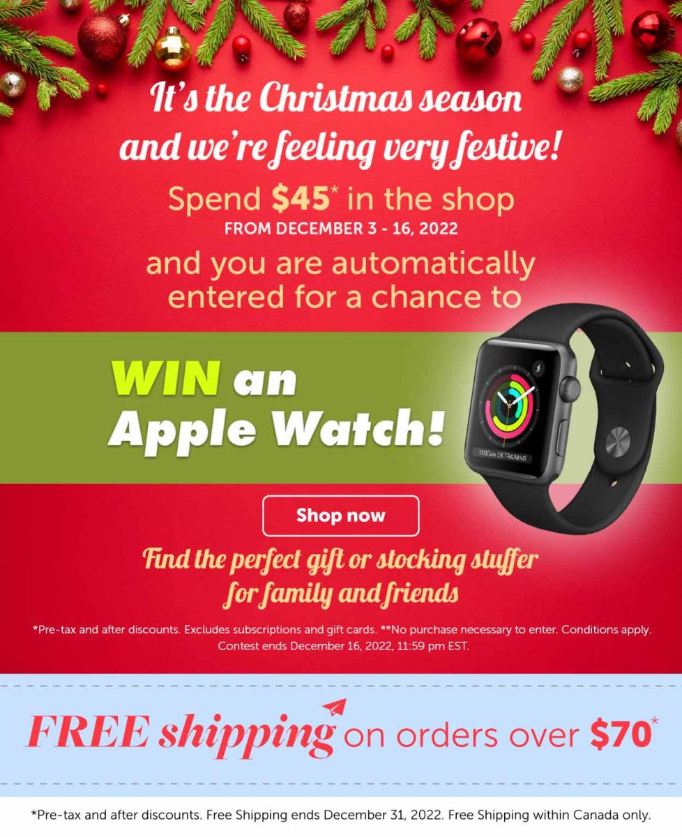 Win an Apple Watch!