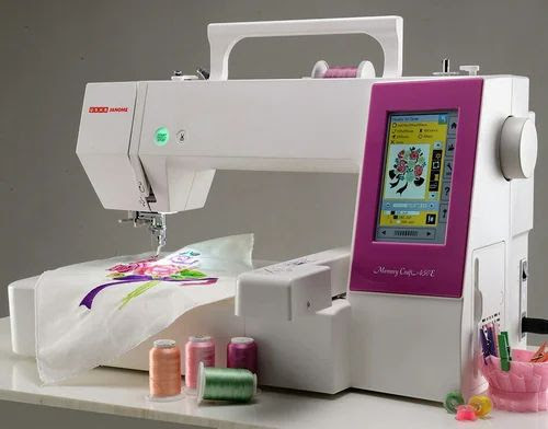 Usha Janome Embroidery Computerized Sewing Machine 