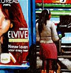 Elvive- Woman Waiting For Tram In Amsterdam - Posted on Tuesday, December 30, 2014 by Gerard Boersma