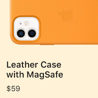 Leather Case with MagSafe $59