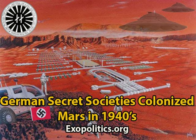 German Secret Societies Colonized Mars In 1940s