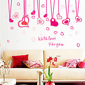 Wall Stickers Wall Decals, Romantic Love ...
