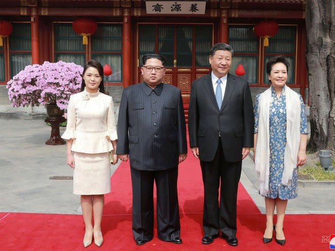 KCNA công bố loạt ảnh mãn nhãn về chuyến thăm Trung Quốc của nhà lãnh đạo Kim Jong-un - Ảnh 9.