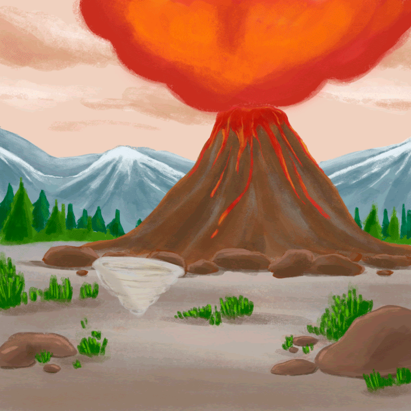 5. Núi lửa bắt đầu phun trào, những cơn bão và động đất cũng sẽ trỗi dậy,trái đất,những điều thú vị trong cuộc sống,chuyện gì sẽ xảy ra