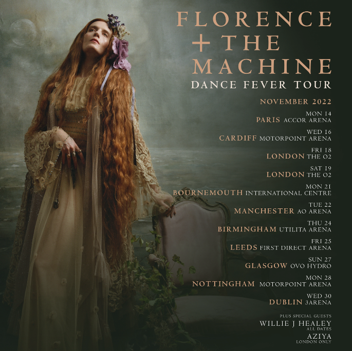 FLORENCE + THE MACHINE New Album DANCE FEVER Out Today R o c k 'N' L