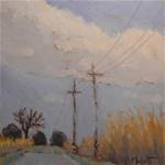 Rural Roads Summer Skies Daily Impressionist Oil Paintings - Posted on Wednesday, February 4, 2015 by Heidi Malott