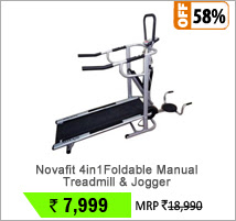 Novafit 4in1Foldable Manual Treadmill & Jogger