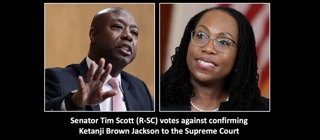 “It will be easier to vote early in Georgia than in Democrat-run New York”, said Senator Tim Scott. Scott conveniently left out was that Georgia Senate Bill 202 limits ballot drop boxes in predominantly Black areas, criminalizes handing out water to voters.