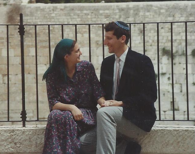 Dan and Edna Ritz in 1991, while on the couples program